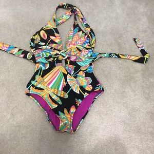 Trina Turk one piece bathing suit